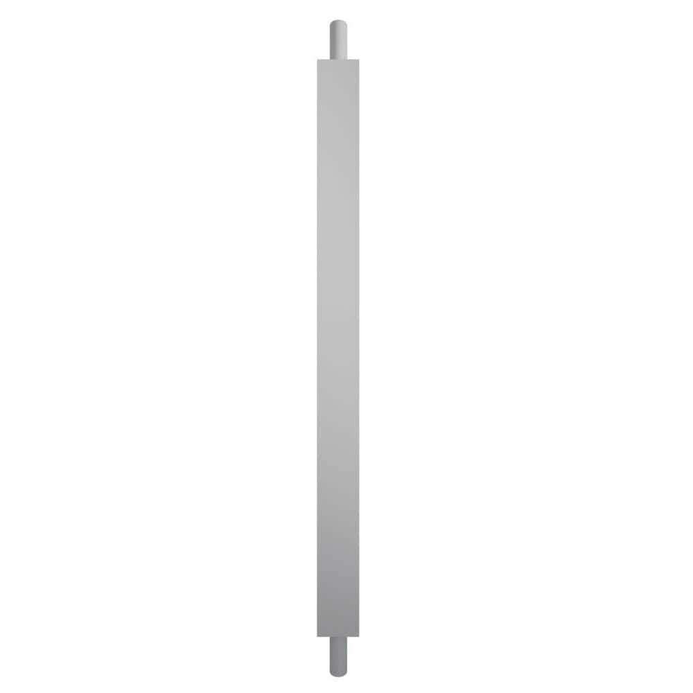 Endurathane White Resin Square Baluster, 24" Height