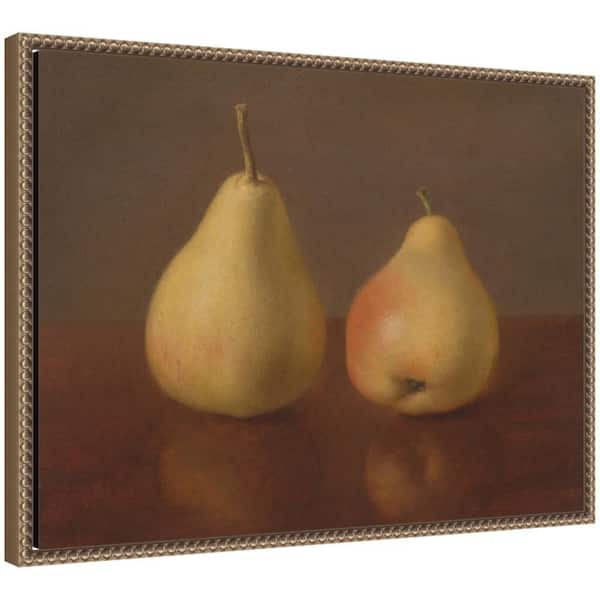 Sylvie 2 McLaughlin Pears no date Jeremiah Pearson Hardy by Nostalgia Prints Food Framed Art Print 18 in. x 24 in.