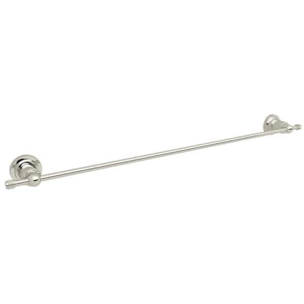 Campo Bath Industrial 24 in. Wall Mount Towel Bar in Polished Nickel