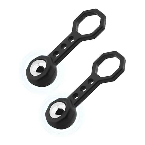 2 Pcs Magnetic Stud Finder Wall Scanner Tool for Metal Studs and Wood Wall Detection with Strong Suction