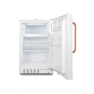 20 in. 2.68 cu. ft. Mini Refrigerator in White with Freezer, ADA Compliant