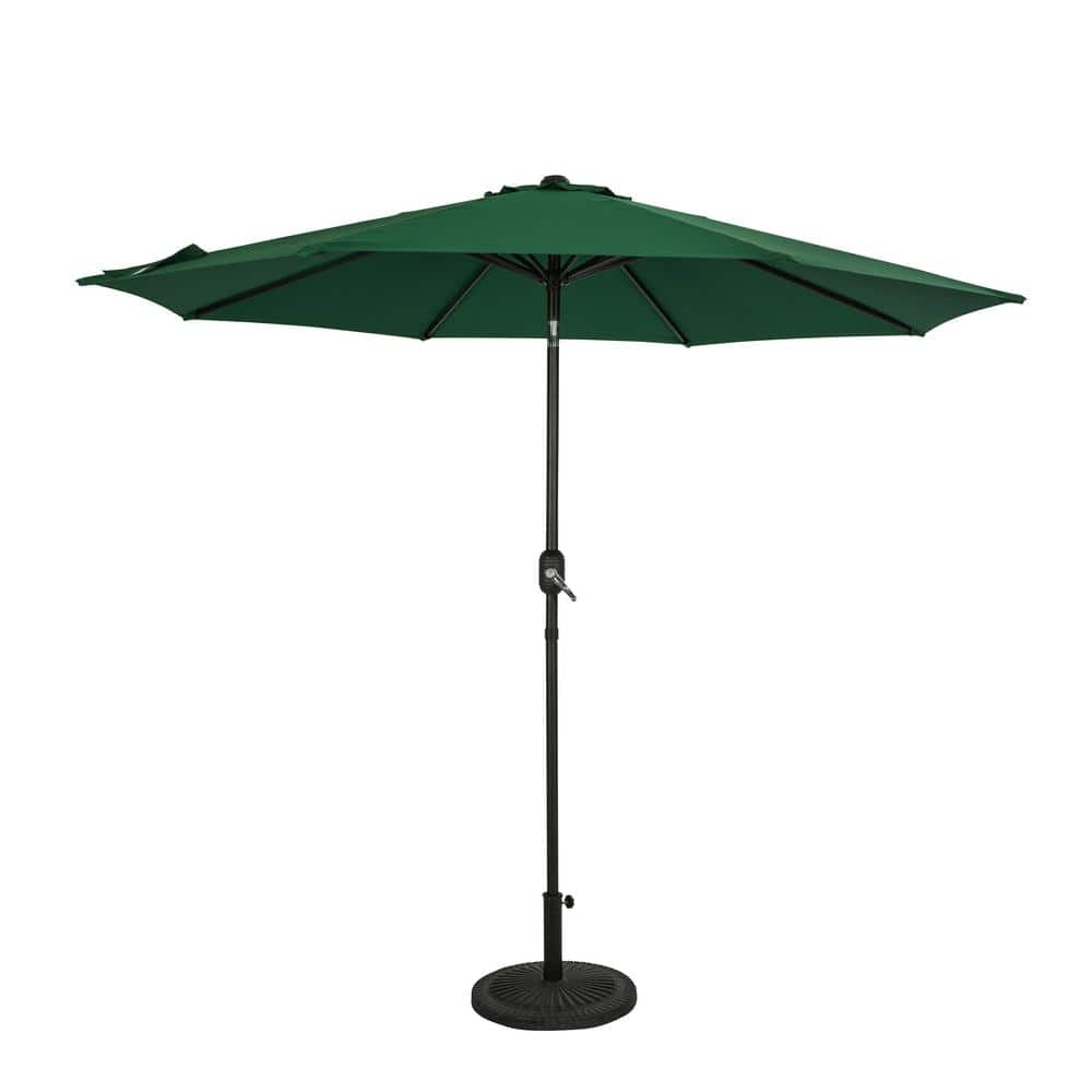 Island Umbrella Trinidad II 9 ft. Polyester Octagon Market Patio ...