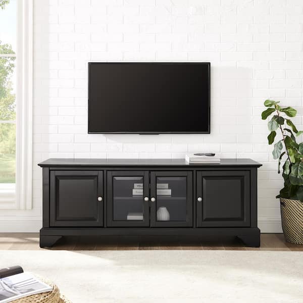 Crosley furniture deals black tv stand