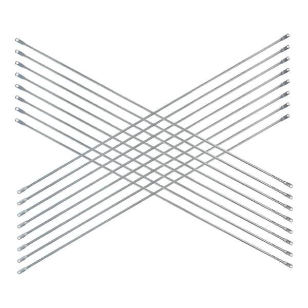 7 ft. x 4 ft. Galvanized Steel Squaring Cross Brace for Scaffolding Frames, 8-Pack