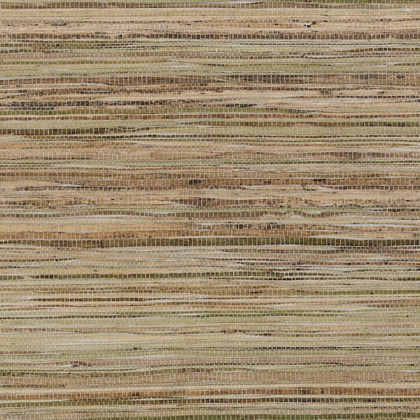 Unbranded Fine Raw Jute with Silver Grass Cloth Strippable Roll (Covers 72 sq. ft.)