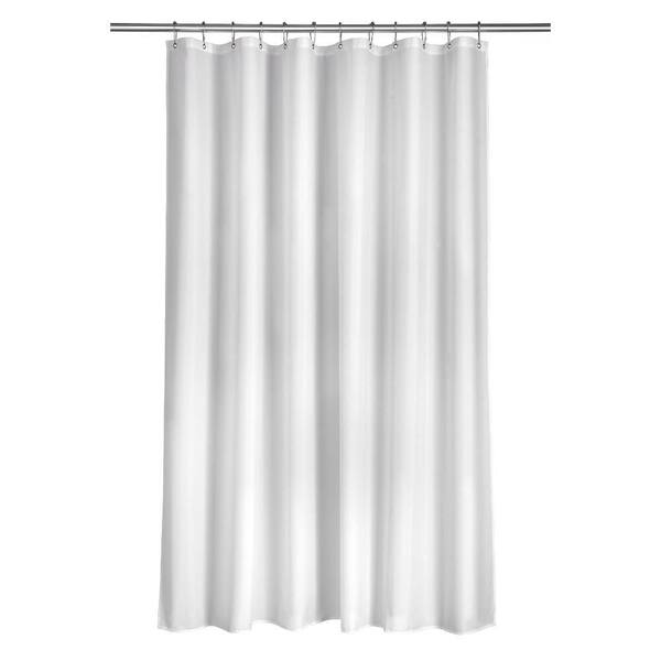 Croydex Shower Curtain in Plain White