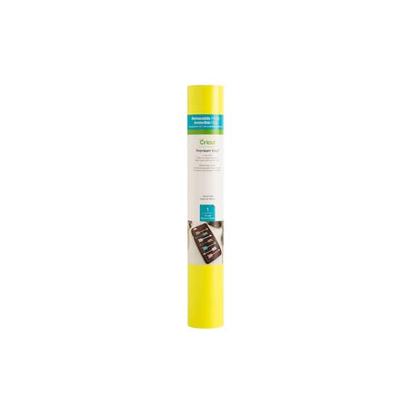 Cricut Premium 12 in. x 48 in. Removable Vinyl in Tennis Ball