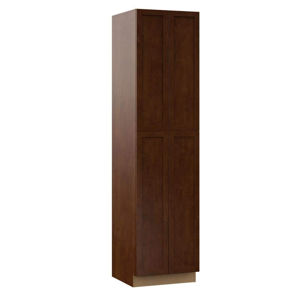 Hampton Bay Designer Series Soleste Assembled 24x96x23.75 in. Pantry ...