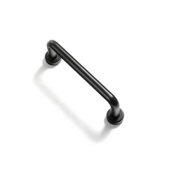 12-Pack 2-1/2 in. (64mm) Rustic Matte Black Zinc Alloy Cabinet Bar Pulls