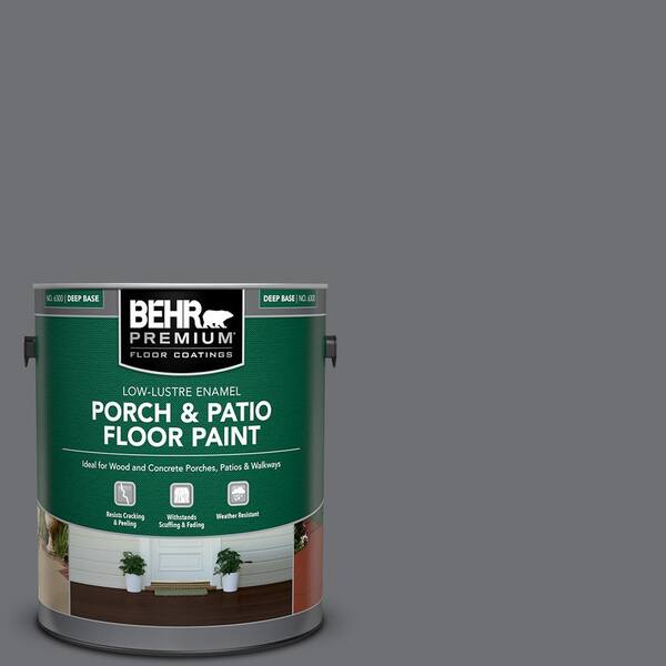 BEHR PREMIUM 1 gal. #PPU18-03 Antique Tin Low-Lustre Enamel Interior/Exterior Porch and Patio Floor Paint