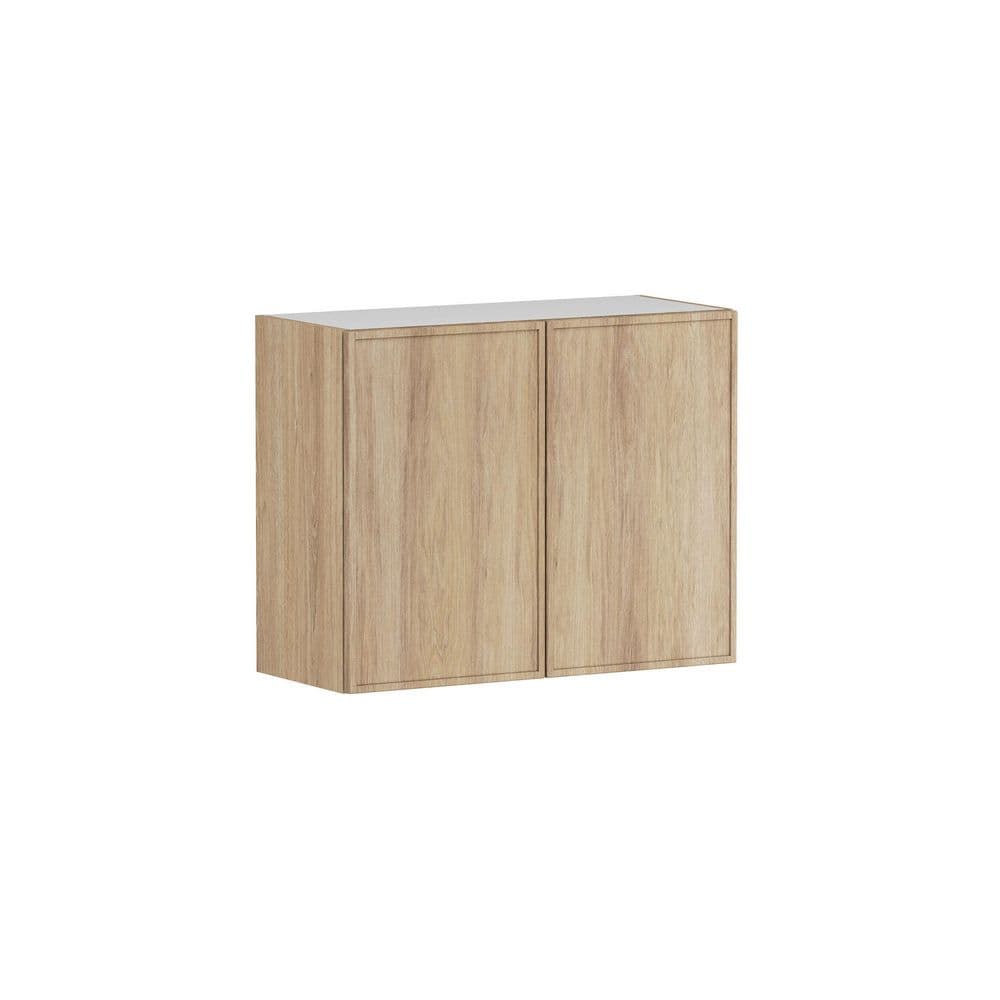 Designer Series Renly 30 in. W x 12 in. D x 24 in. H Assembled Slim Shaker Wall Bridge Kitchen Cabinet in Sandstone price history on PriceWatchPro