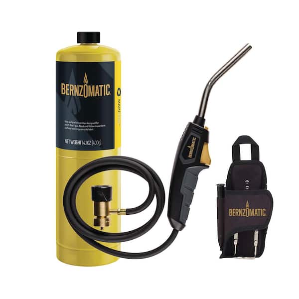 Bernzomatic Reach Flexible Hose Torch with 4-1/2 ft. Extended Hose and Holster