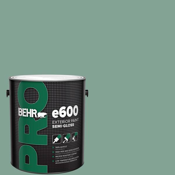 BEHR PRO 1 gal. 470F 4 Aspen Aura Semi Gloss Exterior Paint