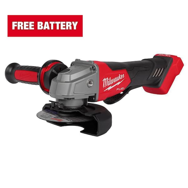 M18 FUEL 18V Lithium-Ion Brushless Cordless 4-1/2 in./5 in. Grinder w/Paddle Switch (Tool-Only)