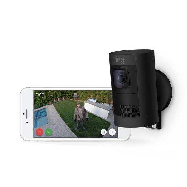 Ring Stick Up Cam Battery ブラック Ring Stick Up Cam Battery - Indoor/Outdoor Smart Security