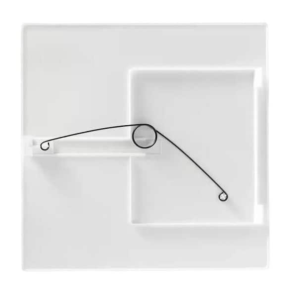 Everbilt 14 in. x 14 in. Adjustable Spring Loaded Plastic Access Panel ...