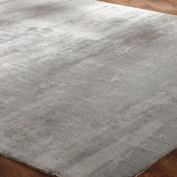 Pearl Gray 3 ft. 6 in. x 5 ft. 6 in. Area Rug