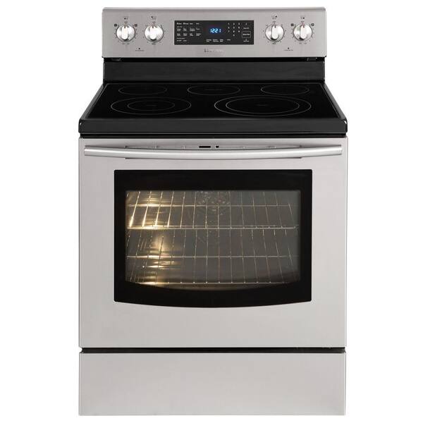 Samsung 5.9 cu. ft. Electric Range with Self-Cleaning Convection Oven in Stainless Steel