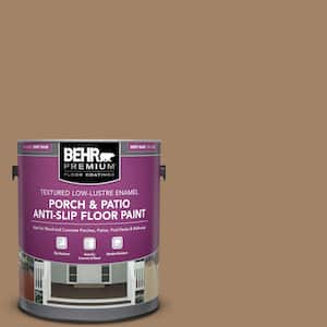 1 gal. #280F-5 New Chestnut Textured Low-Lustre Enamel Interior/Exterior Porch and Patio Anti-Slip Floor Paint