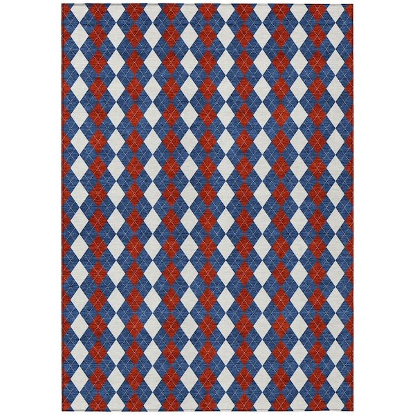 Chantille Machine Washable Indoor/Outdoor Abstract ACN2754 Baltic 10 ft. x 14 ft. Area Rug