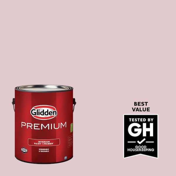 Glidden Premium 1 gal. PPG1048-3 Rose Cloud Eggshell Interior Latex Paint