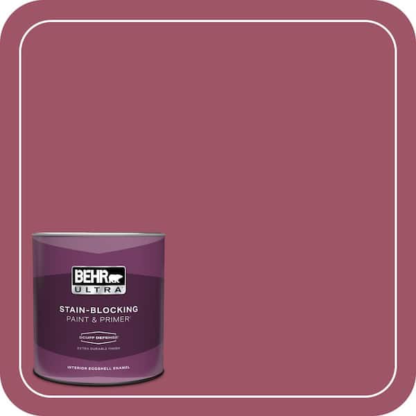 BEHR ULTRA 1 qt. #110D-5 Mission Wildflower Extra Durable Eggshell Enamel Interior Paint & Primer