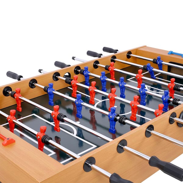 54 in. Hurricane Foosball Table w/ Cherry Finish, Analog Scoring
