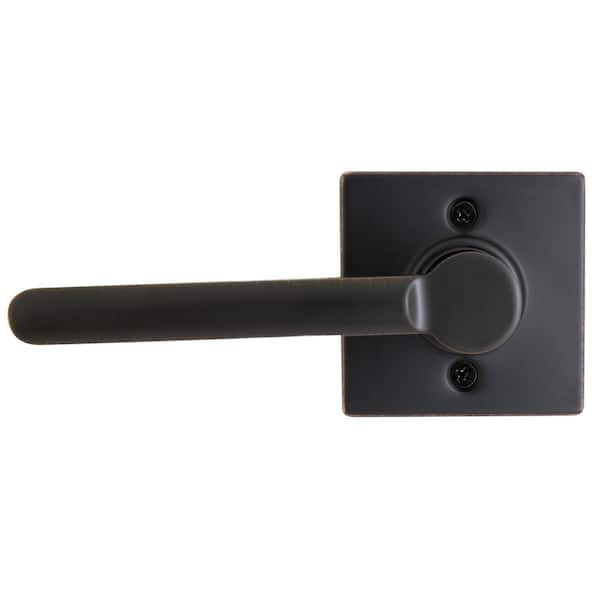 Defiant Tonebridge Aged Bronze Dummy Door Lever with Square Rose