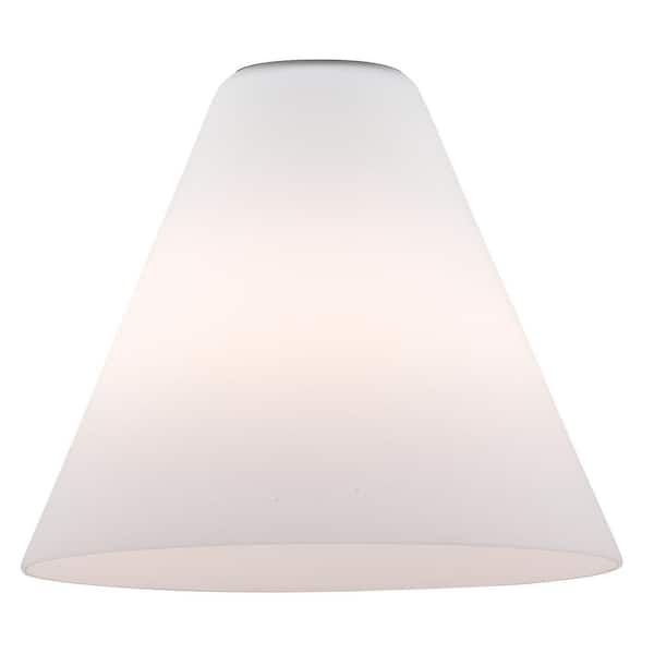 Access Lighting 7 in. White Glass Shade