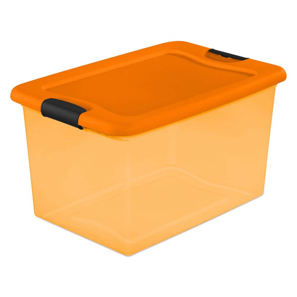 Sterilite Latching Box 64 qt. Storage Bin 14976606 - The Home Depot