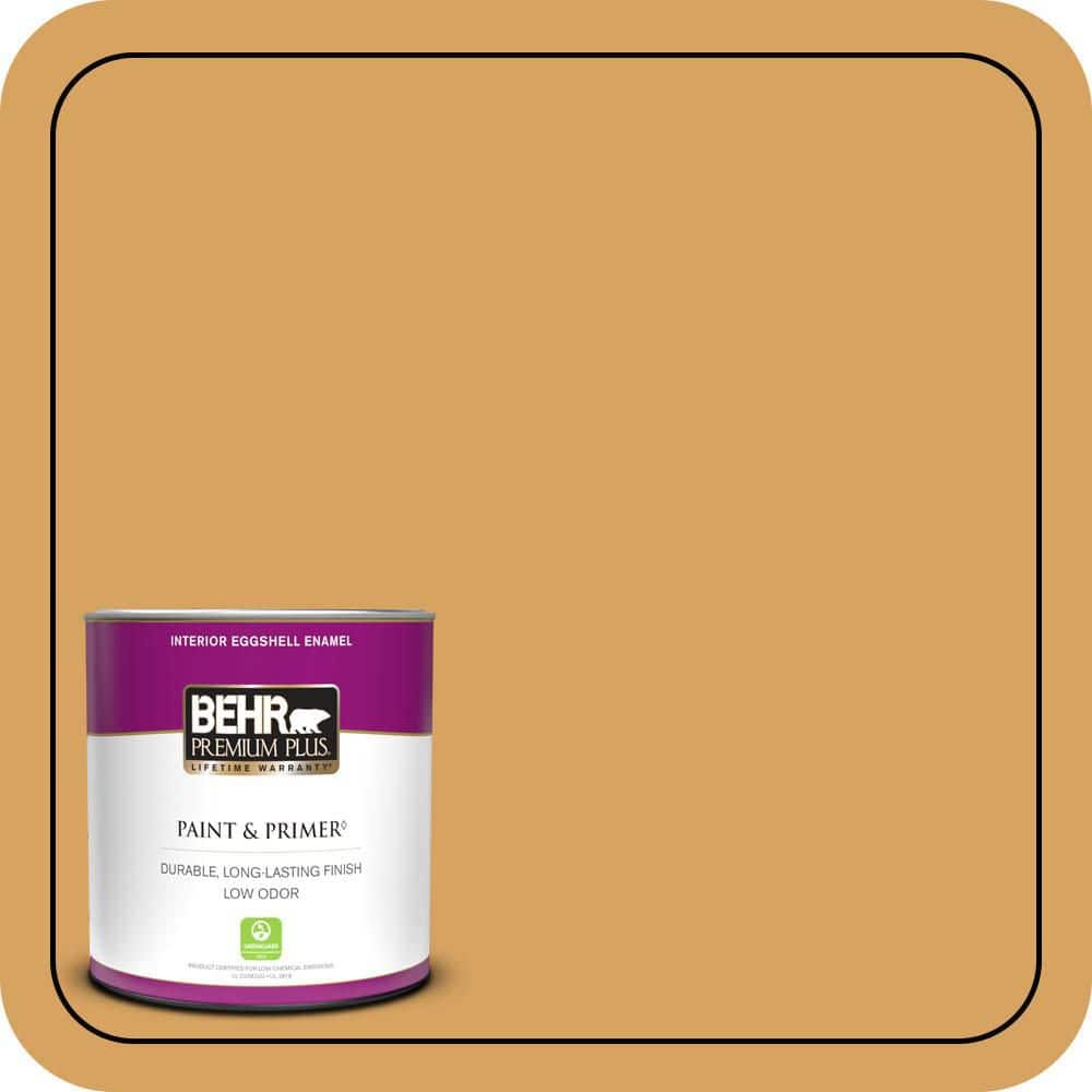 1 qt. #MQ4-10 Amber Brew Eggshell Enamel Low Odor Interior Paint & Primer price history on PriceWatchPro