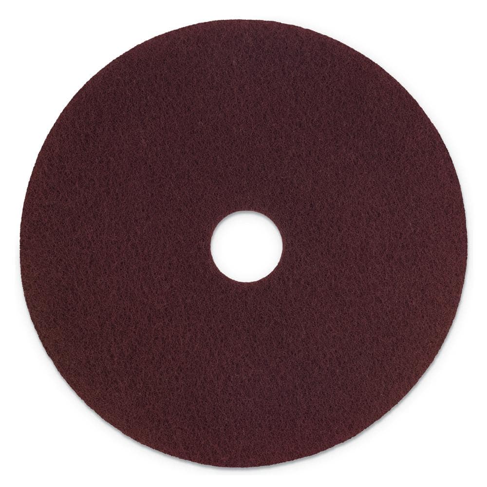 Maroon 20" Surface Preparation Pad for Floor Finishing
