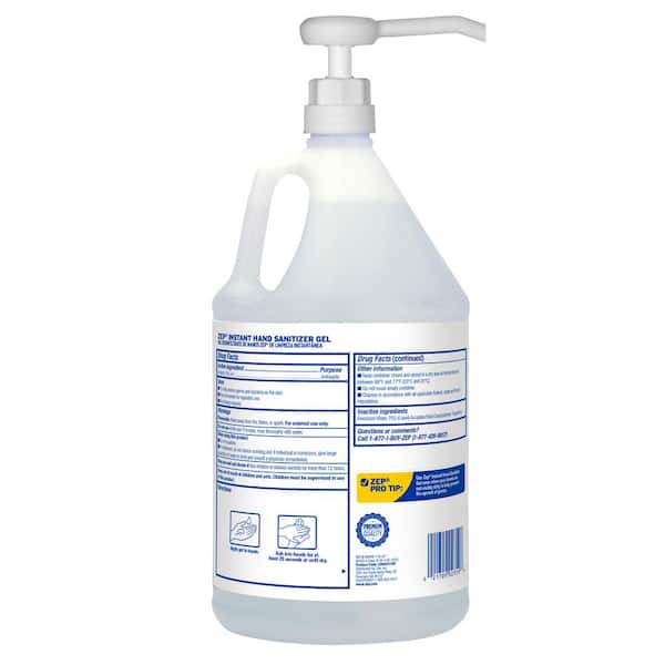Zep 4-Pack 128-oz Citrus Hand Sanitizer Bottle Gel | ZUIHSG128PCP