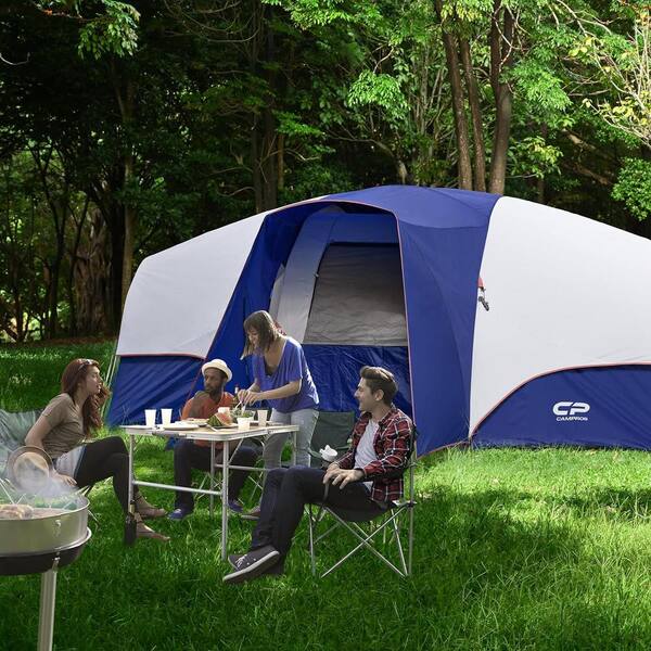 a*a様 Liten tent flare trench jacket ネイビー Zeus & Ruta 8-Person Camping Tents, Weather Resistant Family Tent