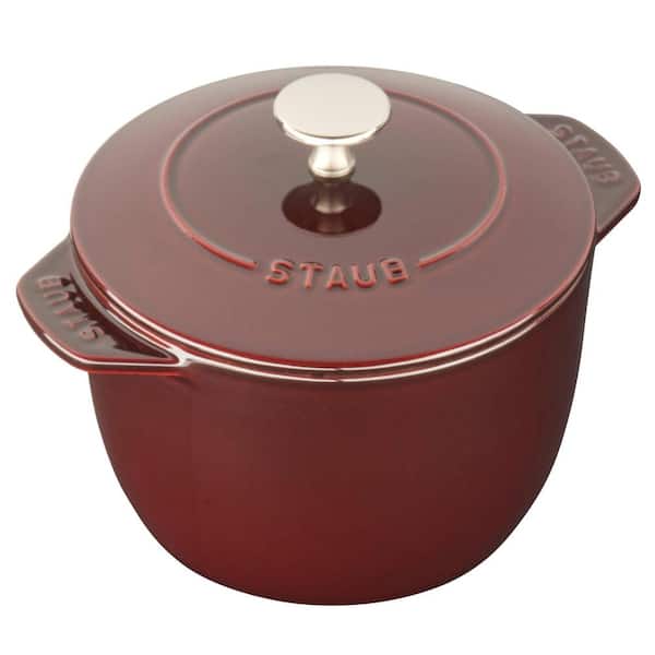 Cast Iron 1.5 qt. Petite French Oven Dutch Oven - Grenadine