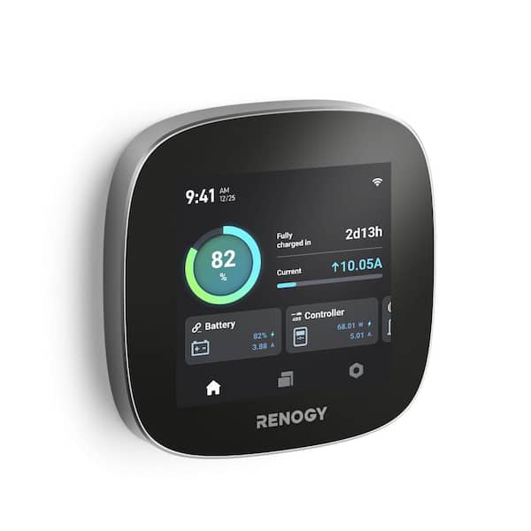 1-Core All-in-one Off-Grid Energy Monitoring Panel Battery Monitoring for RV Van