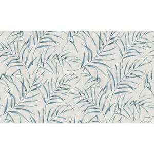 Botanical Blue Wallpaper Sample