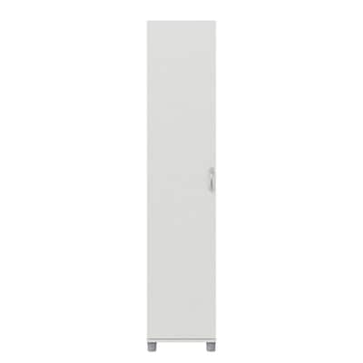 Lonn 15.67 in. x 74.29 in. x 15.39 in. 5 Shelves Freestanding Utility Cabinet in White