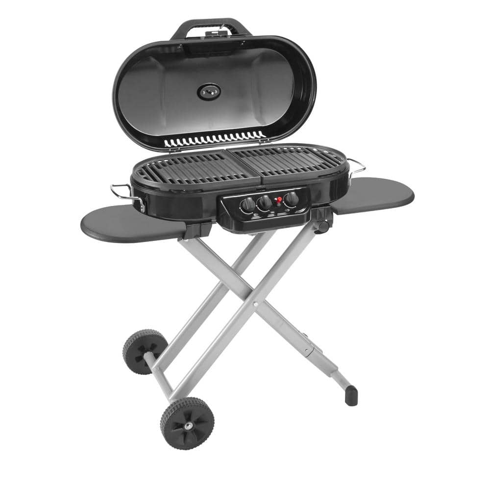 Coleman Green Portable Propane Gas Grill with Stand