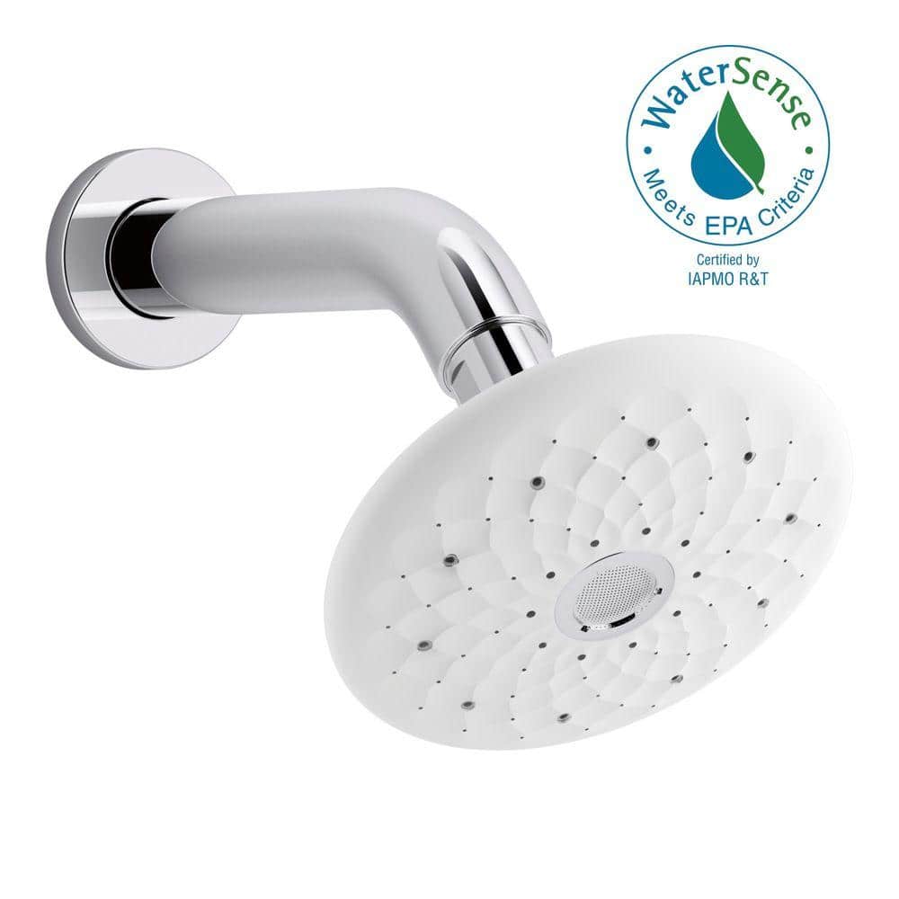 KOHLER Exhale 4Spray Patterns 5 in. Wall Mounted Fixed Shower Head in