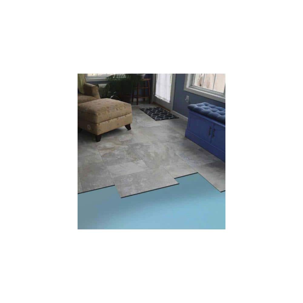Blue Virgin Latex Rubber Underlayment for Luxury Vinyl Flooring, 100 Sq Ft