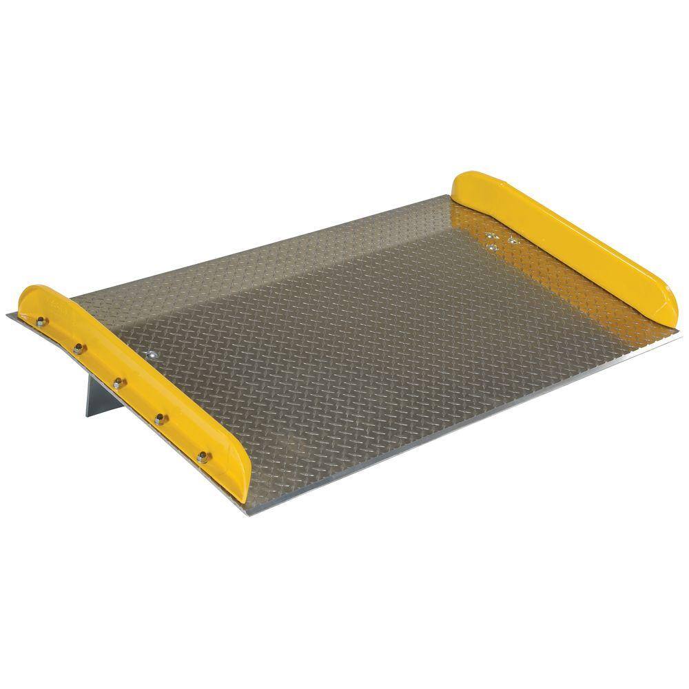 Vestil 20,000 Lb. Capacity 60 In. X 36 In. Aluminum Dock Board With ...