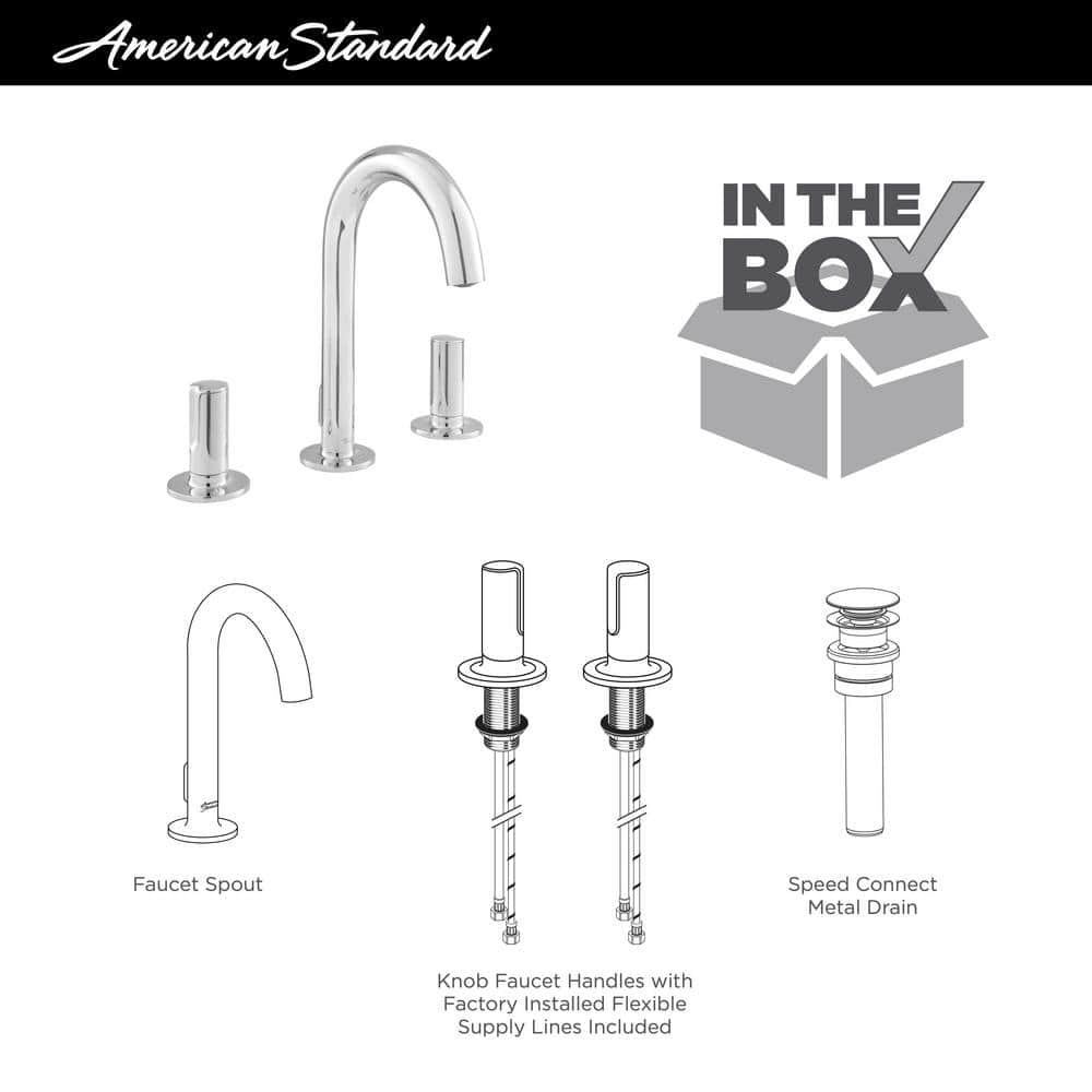 Studio S Metropolitan Brushed Nickel 2-Handle High-Arc Bathroom Faucet