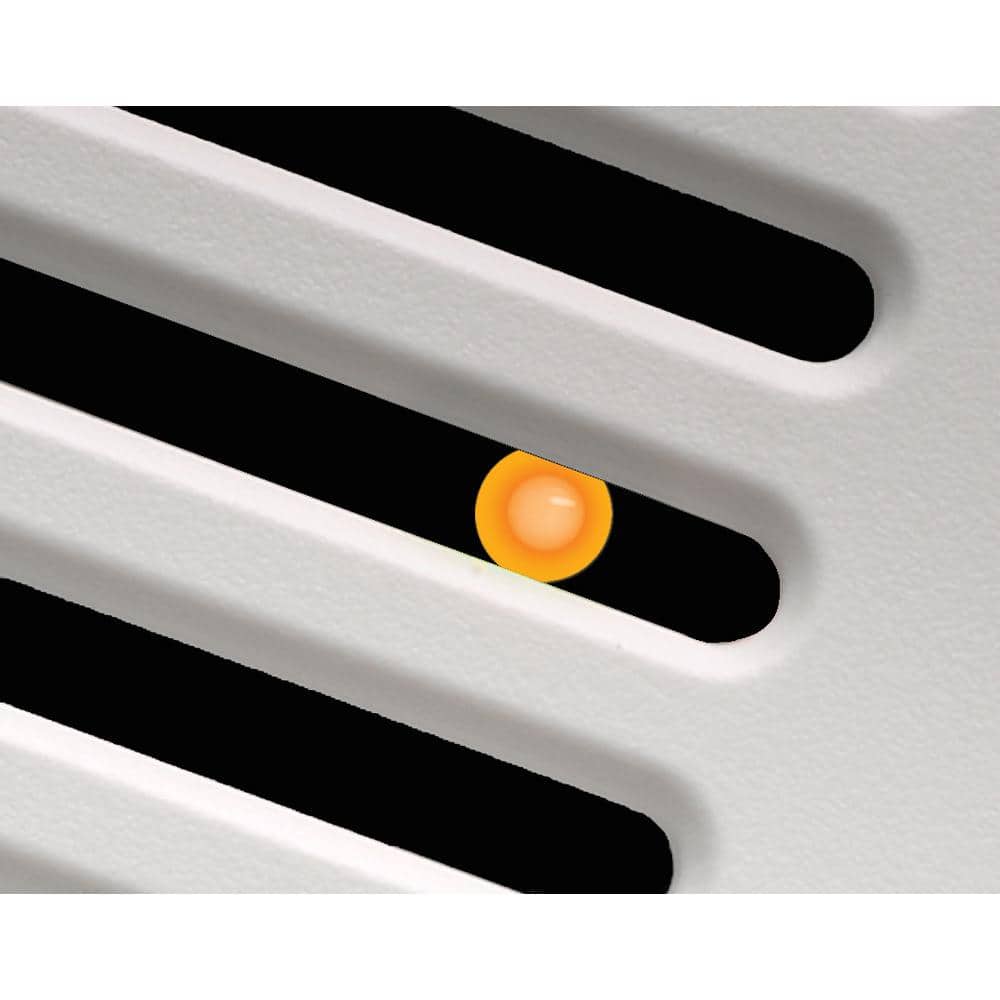 White 10.75" Energy Star Ceiling and Wall Mount Ventilation Fan