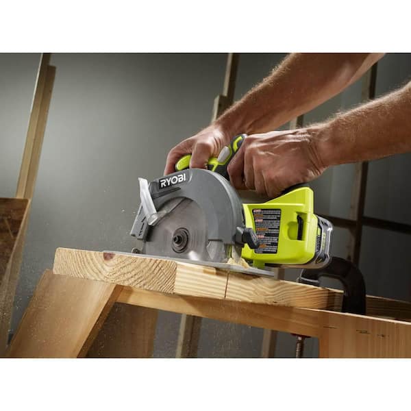 RYOBI ONE+ 18V Cordless 5 1/2 in. Circular Saw (Tool Only) PCL500B - The  Home Depot