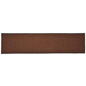 Treads Solid Brown Color 6 in. x 31.5" Indoor Carpet Stair Tread Cover Slip Resistant Backing Set of 7