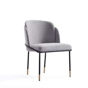 Flor Grey Twill Dining Chair