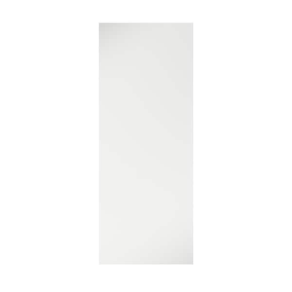 eightdoors 30 in. x 80 in. x 1-3/8 in. Contemporary Flat White Primed Core Flush Wood Interior Slab Door
