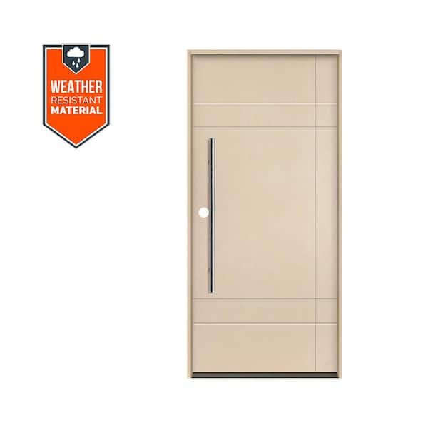 Krosswood Doors SUMMIT Modern Faux Pivot 36 in. x 79 in. Right