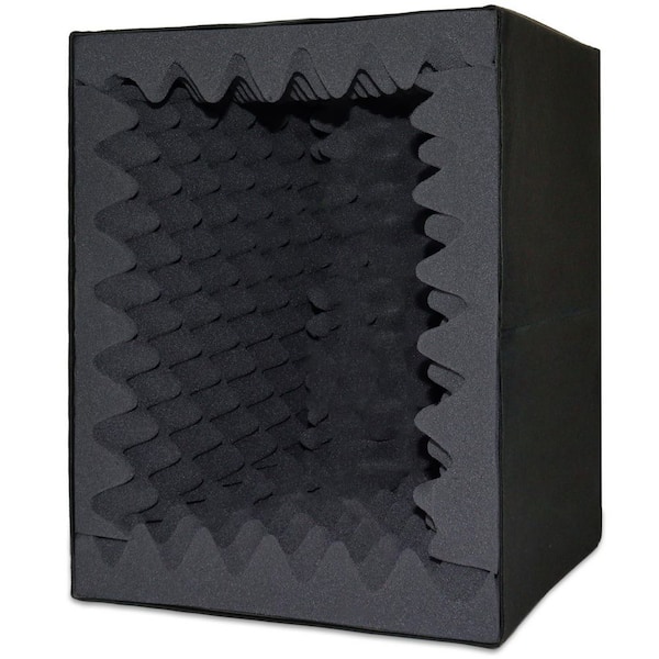 Music Recording Studio Sound Echo Absorbing Box Portable Vocal Booth With Thickened Dense Acoustic Foam Large